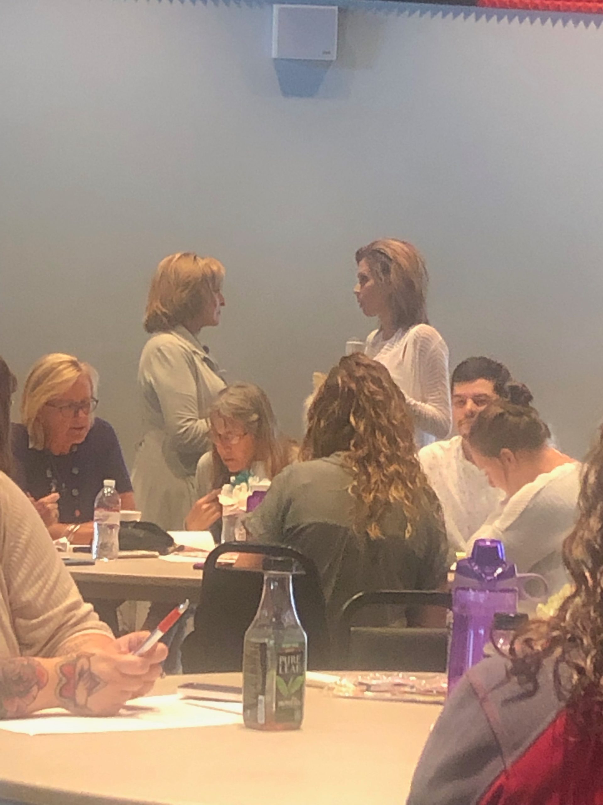 Liliana Grace coaching a workshop participant