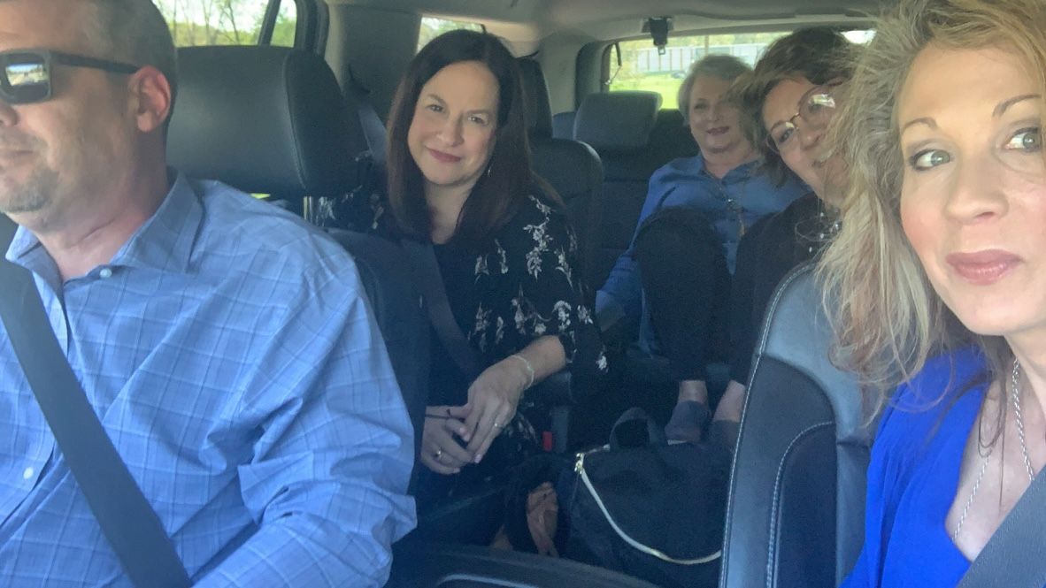 Liliana Grace team traveling to an event
